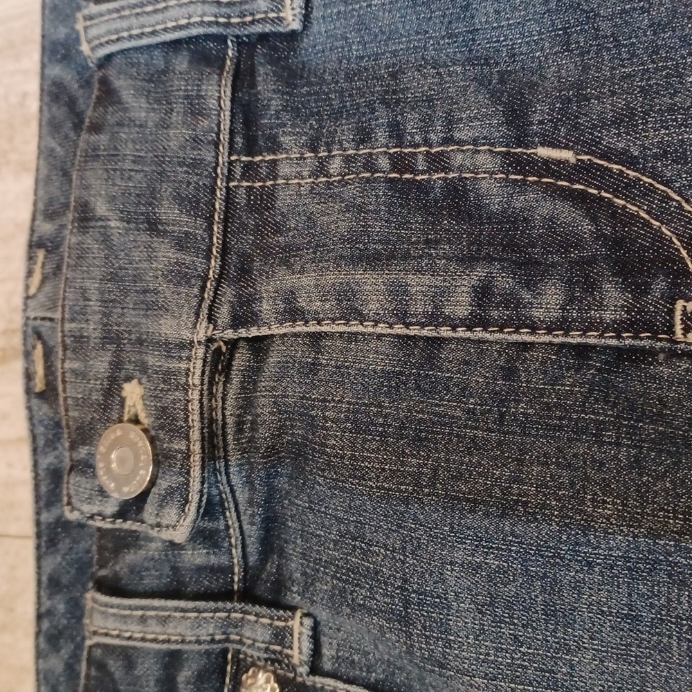 White House Black Market Jean Skirt - Picture 2 of 8